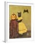 Pumpkin and Cat-J Hovenstine Studios-Framed Giclee Print