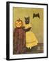 Pumpkin and Cat-J Hovenstine Studios-Framed Giclee Print