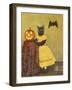 Pumpkin and Cat-J Hovenstine Studios-Framed Giclee Print