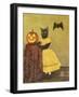 Pumpkin and Cat-J Hovenstine Studios-Framed Giclee Print