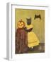 Pumpkin and Cat-J Hovenstine Studios-Framed Giclee Print