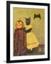 Pumpkin and Cat-J Hovenstine Studios-Framed Giclee Print