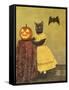 Pumpkin and Cat-J Hovenstine Studios-Framed Stretched Canvas