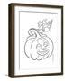 Pumpkin and Ghosts-Olga And Alexey Drozdov-Framed Giclee Print
