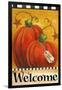 Pumpkin Autumn Welcome-Melinda Hipsher-Framed Giclee Print