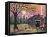 Pumpkin Barn 1-Karla Gerard-Framed Stretched Canvas