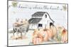 Pumpkin Barn-Patricia Pinto-Mounted Art Print