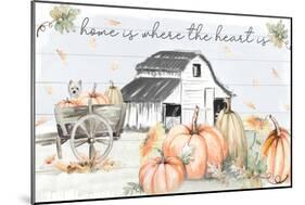 Pumpkin Barn-Patricia Pinto-Mounted Art Print