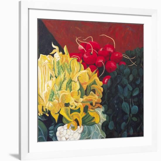 Pumpkin Blossom, 2002-Pedro Diego Alvarado-Framed Giclee Print