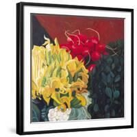 Pumpkin Blossom, 2002-Pedro Diego Alvarado-Framed Giclee Print