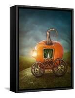 Pumpkin Carriage-egal-Framed Stretched Canvas