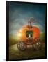 Pumpkin Carriage-egal-Framed Art Print