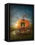 Pumpkin Carriage-egal-Framed Stretched Canvas