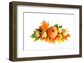 Pumpkin Decoration-Snehitdesign-Framed Photographic Print