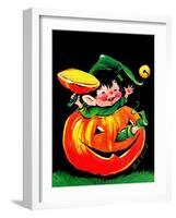 Pumpkin Elf - Jack & Jill-Ruth Bendel-Framed Premium Giclee Print