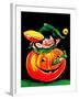 Pumpkin Elf - Jack & Jill-Ruth Bendel-Framed Giclee Print