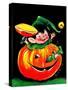 Pumpkin Elf - Jack & Jill-Ruth Bendel-Stretched Canvas