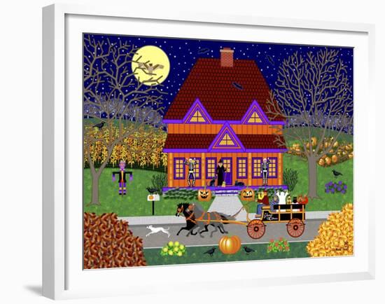 Pumpkin House-Mark Frost-Framed Giclee Print