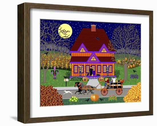 Pumpkin House-Mark Frost-Framed Giclee Print