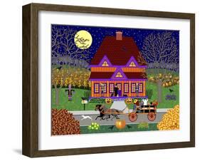 Pumpkin House-Mark Frost-Framed Giclee Print