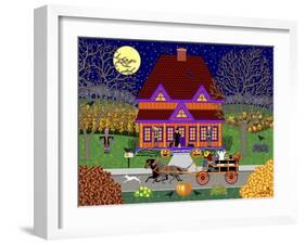 Pumpkin House-Mark Frost-Framed Giclee Print