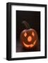 Pumpkin Lantern for Halloween-Foodcollection-Framed Photographic Print