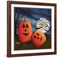 Pumpkin Love Pillow-Debbi Wetzel-Framed Giclee Print