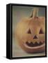 Pumpkin Man 2-Jennifer Kennard-Framed Stretched Canvas