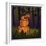 Pumpkin Man-Lauren Ramer-Framed Giclee Print