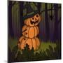 Pumpkin Man-Lauren Ramer-Mounted Giclee Print