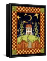 Pumpkin Moon-Robin Betterley-Framed Stretched Canvas