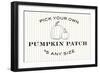 Pumpkin Patch-Wild Apple Portfolio-Framed Premium Giclee Print