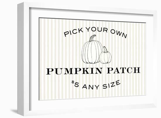 Pumpkin Patch-Wild Apple Portfolio-Framed Art Print