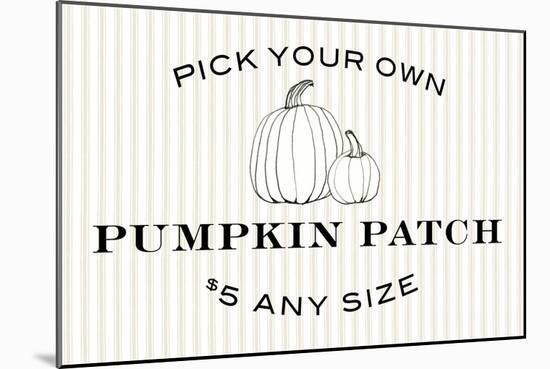 Pumpkin Patch-Wild Apple Portfolio-Mounted Art Print