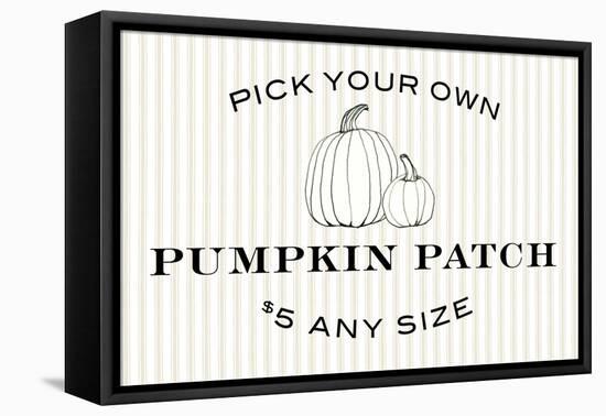 Pumpkin Patch-Wild Apple Portfolio-Framed Stretched Canvas