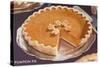 Pumpkin Pie with Walnuts-null-Stretched Canvas