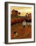 Pumpkin Valley Cheryl Bartley-Cheryl Bartley-Framed Giclee Print