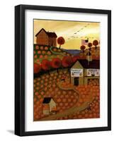 Pumpkin Valley Cheryl Bartley-Cheryl Bartley-Framed Giclee Print