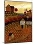 Pumpkin Valley Cheryl Bartley-Cheryl Bartley-Mounted Giclee Print