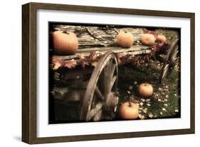 Pumpkin Wagon-Mindy Sommers-Framed Giclee Print