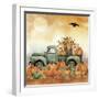 Pumpkin Wheels-Sasha-Framed Giclee Print