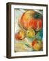 Pumpkin with Apples-Joan Thewsey-Framed Giclee Print