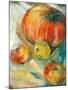 Pumpkin with Apples-Joan Thewsey-Mounted Giclee Print