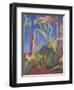 Pumpkin with Flowers, 1989-Pedro Diego Alvarado-Framed Giclee Print