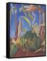 Pumpkin with Flowers, 1989-Pedro Diego Alvarado-Framed Stretched Canvas