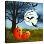 Pumpkin1 Pillow-Debbi Wetzel-Stretched Canvas