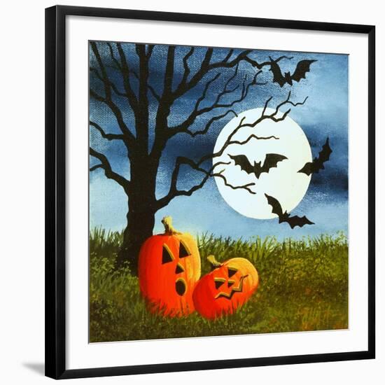 Pumpkin1 Pillow-Debbi Wetzel-Framed Giclee Print