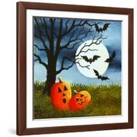 Pumpkin1 Pillow-Debbi Wetzel-Framed Giclee Print