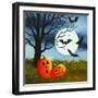 Pumpkin1 Pillow-Debbi Wetzel-Framed Giclee Print