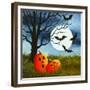 Pumpkin1 Pillow-Debbi Wetzel-Framed Giclee Print